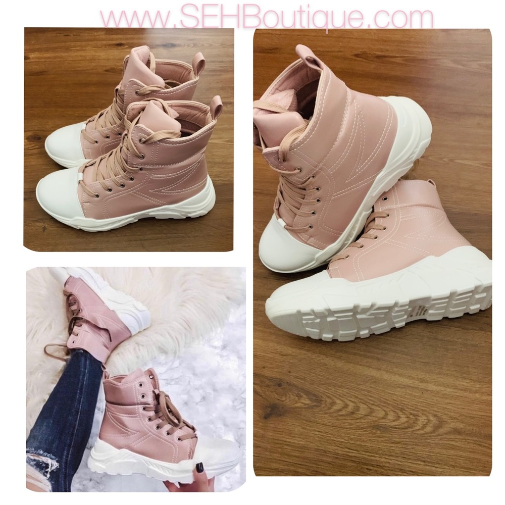 Blush Sneaker/Boot